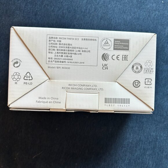 Ricoh Theta SC2 360° 4K Camera – Brand New in Box - Picture 6 of 7